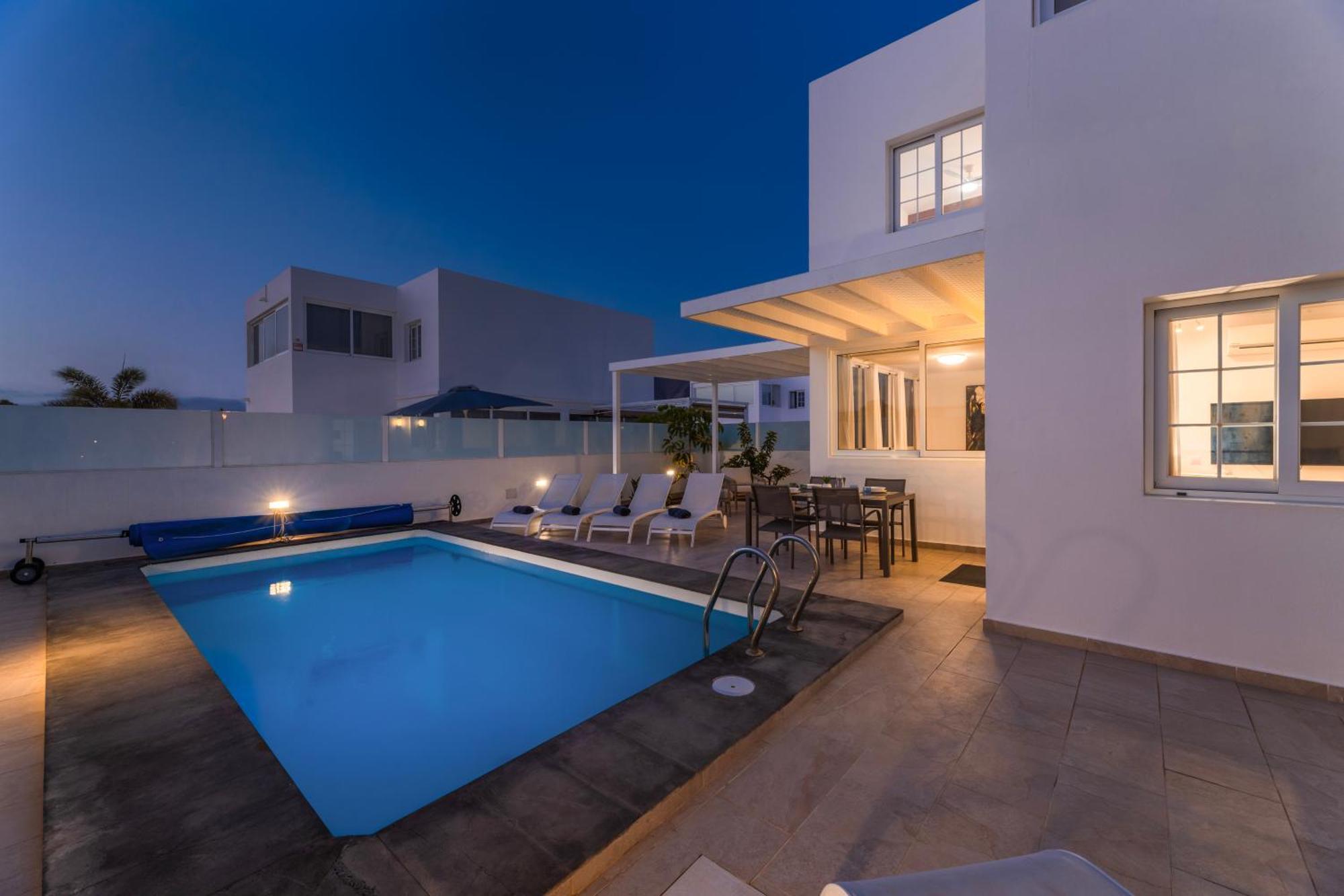 Villa Atlantica - Heated Pool In Playa Blanca Ngoại thất bức ảnh