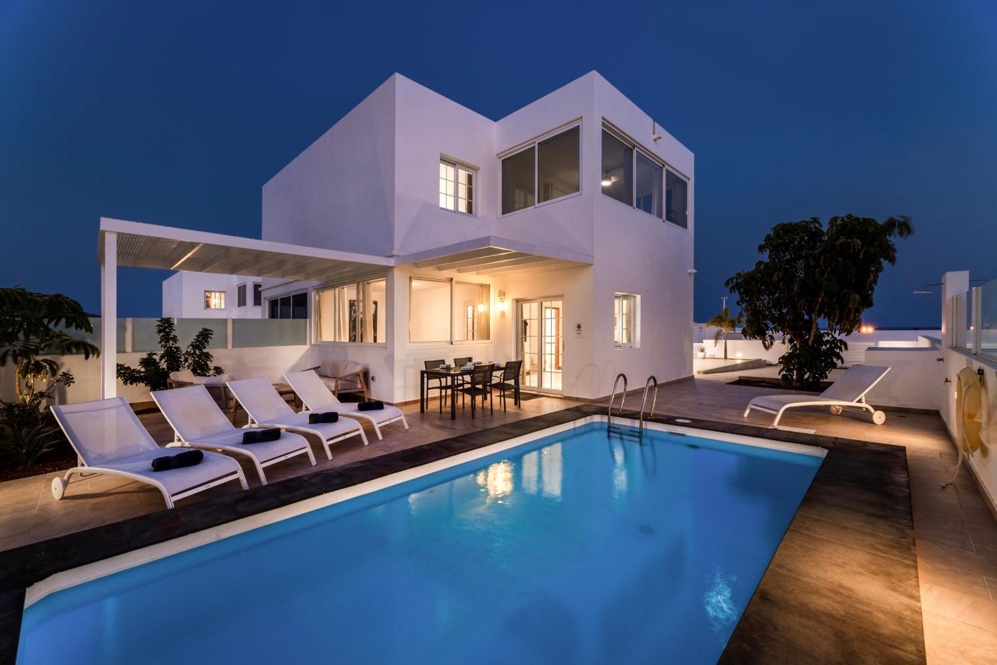 Villa Atlantica - Heated Pool In Playa Blanca Ngoại thất bức ảnh