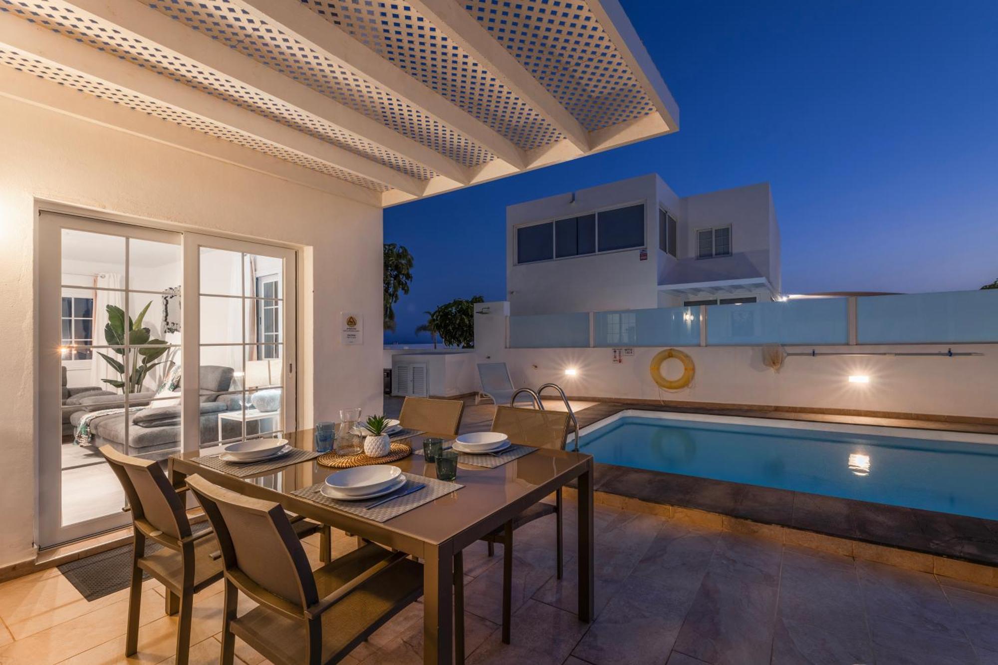 Villa Atlantica - Heated Pool In Playa Blanca Ngoại thất bức ảnh