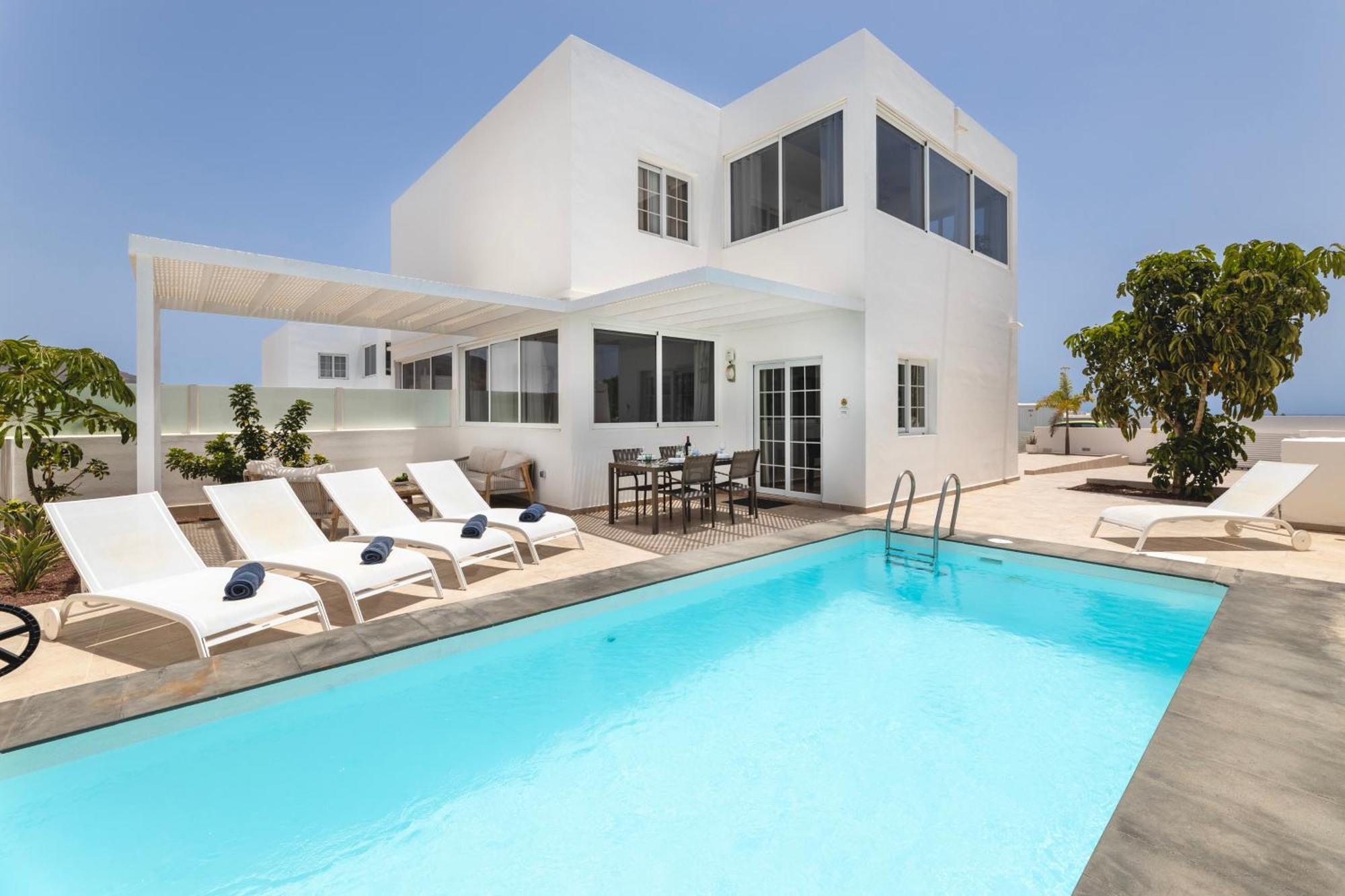 Villa Atlantica - Heated Pool In Playa Blanca Ngoại thất bức ảnh