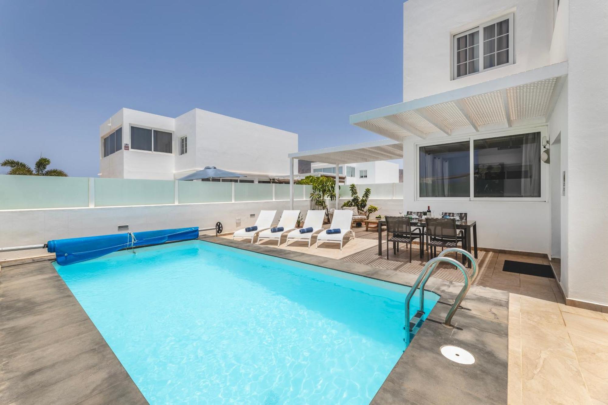 Villa Atlantica - Heated Pool In Playa Blanca Ngoại thất bức ảnh